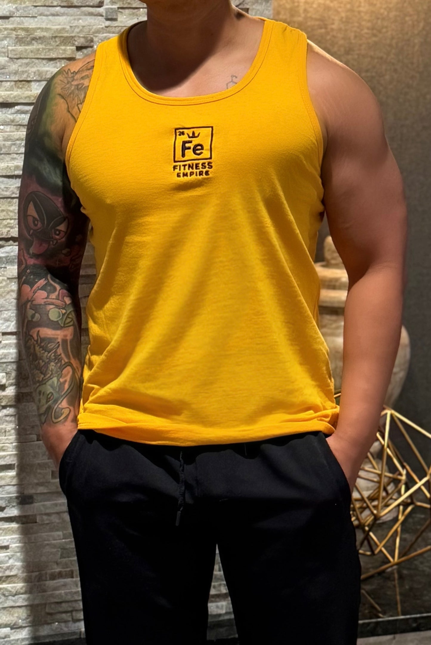 FE Lightweight Muscle Tee- Race Yellow