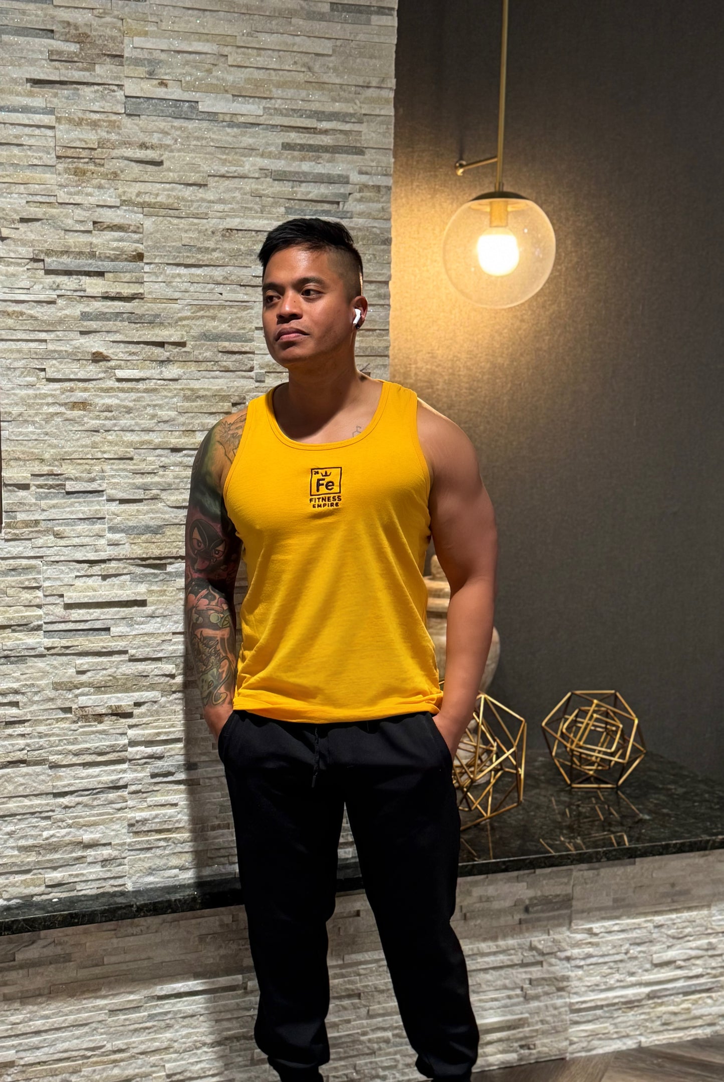 FE Lightweight Muscle Tee- Race Yellow